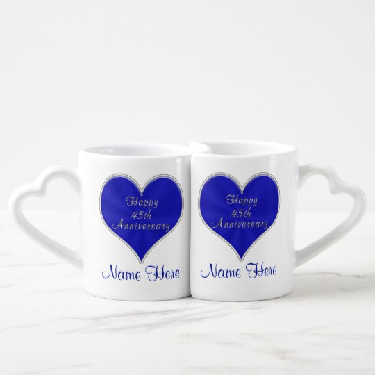 45Th Wedding Anniversary Gift Ideas For Couples
 45th Wedding Anniversary Gifts for Parents Couple Coffee