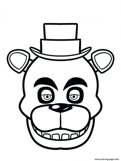 5 Nights At Freddy'S Printable Coloring Pages
 Best of Five Nights At Freddy s Coloring Pages sf8