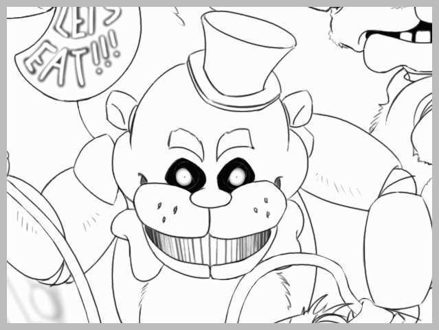 5 Nights At Freddy'S Printable Coloring Pages
 Five Nights at Freddy s Coloring Pages Cute Five Nights at