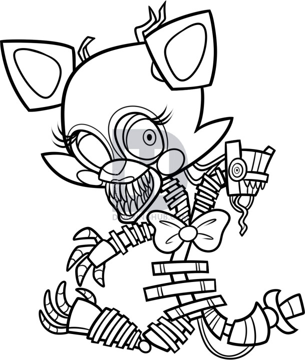 5 Nights At Freddy'S Printable Coloring Pages
 Five Nights at Freddy s Characters Cute Coloring Pages to