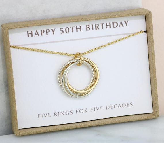 50Th Birthday Gift Ideas For Wife
 50th birthday t 50th t for wife sister friend 50th