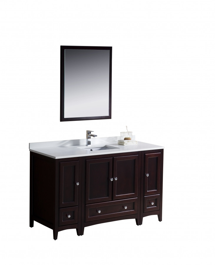 Best ideas about 54 Inch Bathroom Vanity
. Save or Pin 54 Inch Single Sink Bathroom Vanity in Mahogany Now.