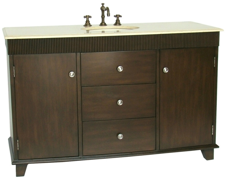 Best ideas about 54 Inch Bathroom Vanity
. Save or Pin Cabaret Single Vanities Now.