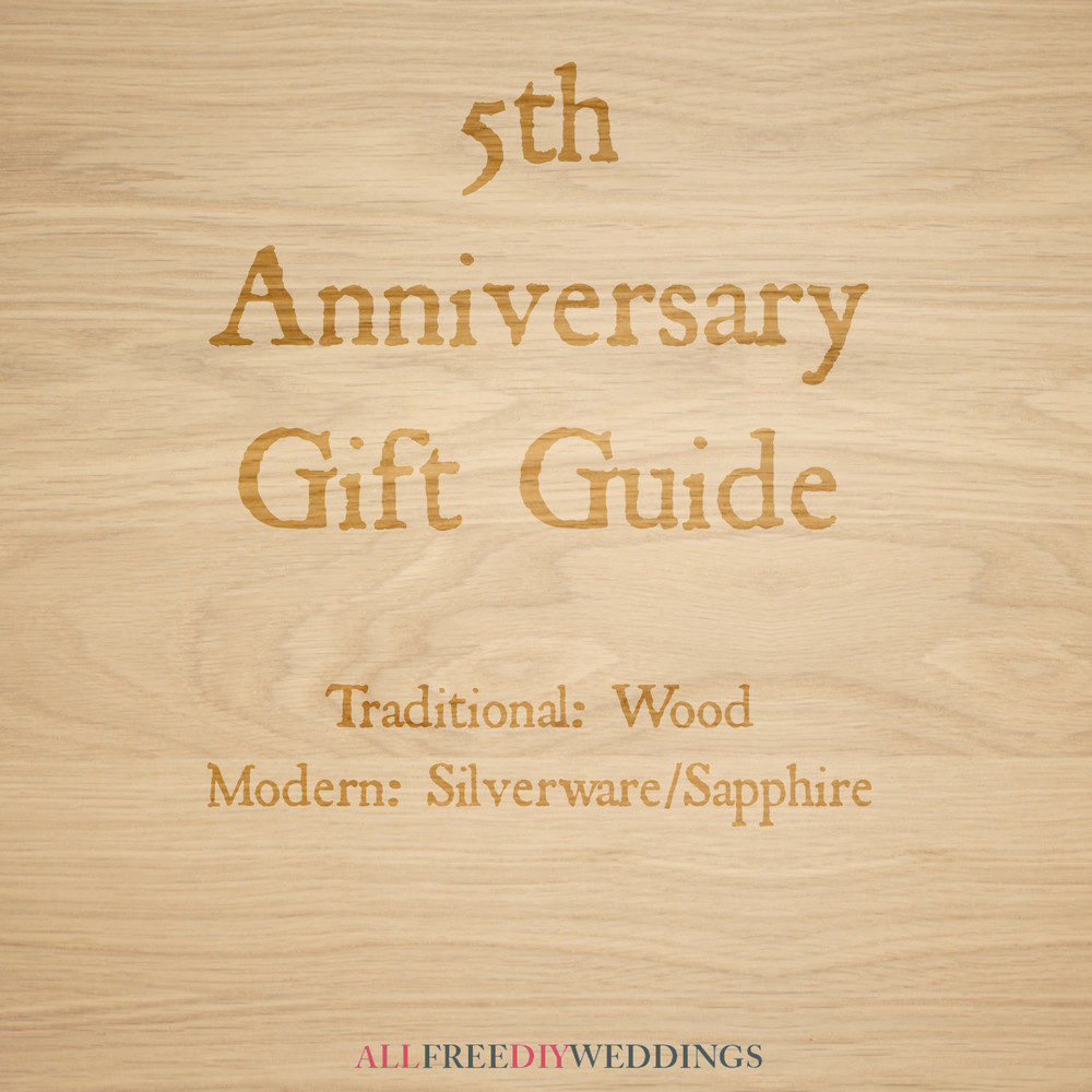5Th Year Anniversary Gift Ideas
 5th Anniversary Modern and Traditional Anniversary Gifts