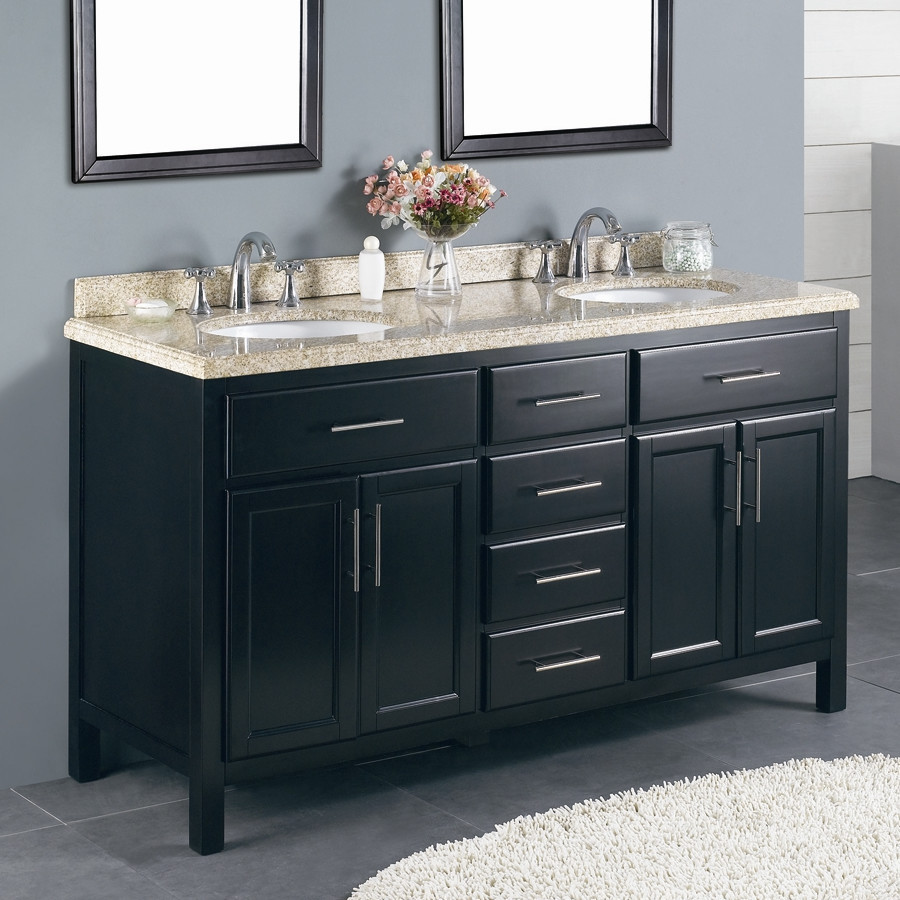 Best ideas about 60 Bathroom Vanity
. Save or Pin Ove Decors Milan 60" Double Bathroom Vanity Set & Reviews Now.