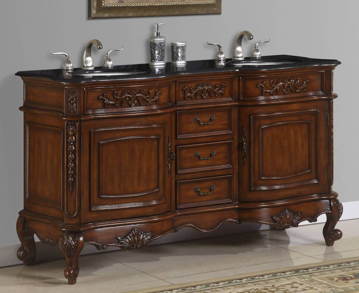 Best ideas about 60 Bathroom Vanity
. Save or Pin 60 69 Inch Vanities Double Bathroom Vanities Now.