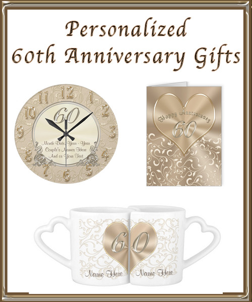 60 Wedding Anniversary Gift Ideas
 Personalized 60th Wedding Anniversary Gift Ideas