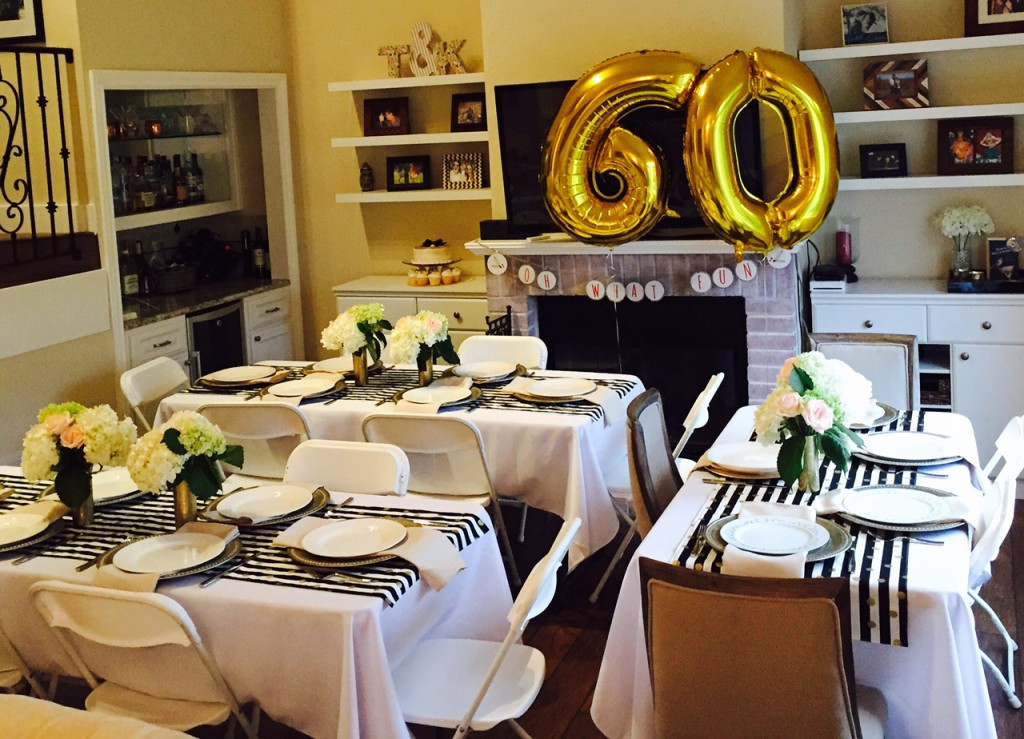 60th Birthday Decor Ideas
 Golden Celebration 60th Birthday Party Ideas for Mom