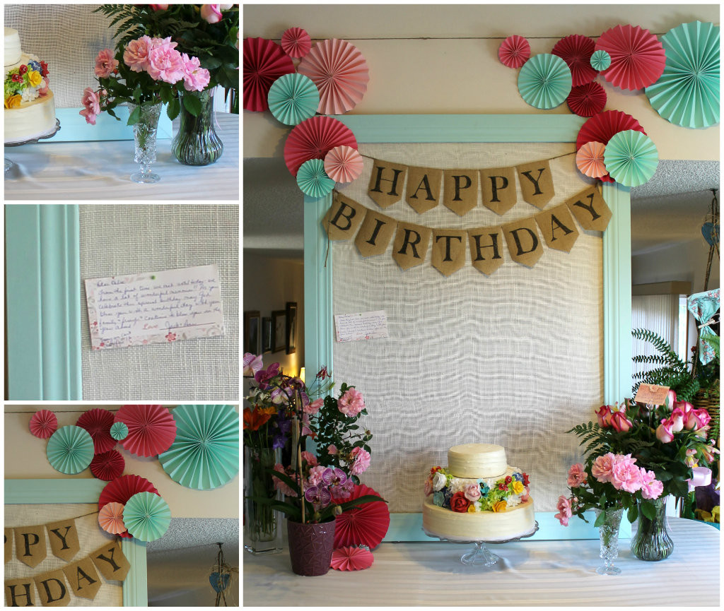 60th Birthday Decorations For Mom
 My Mom s 60th Birthday Party Joyfully Home