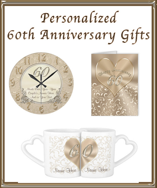 60Th Wedding Anniversary Gift Ideas
 Personalized 60th Wedding Anniversary Gift Ideas