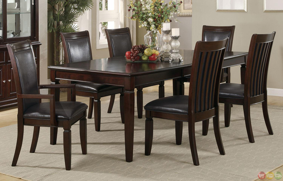 Best ideas about 7 Piece Dining Room Set
. Save or Pin Ramona 7 Piece Walnut Finish Casual Dining Room Set Now.