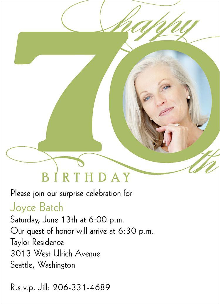 Best ideas about 70 Birthday Invitations
. Save or Pin 15 70th Birthday Invitations Design and Theme Ideas Now.