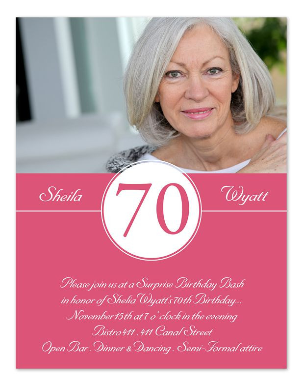 Best ideas about 70 Birthday Invitations
. Save or Pin 15 70th Birthday Invitations Design and Theme Ideas Now.