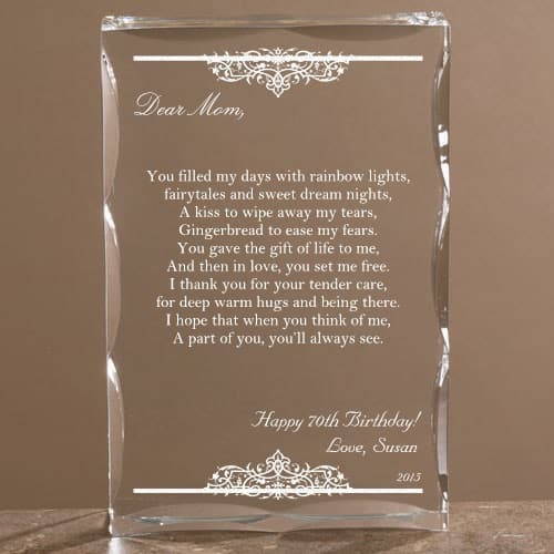 70Th Birthday Gift Ideas For Mom
 70th Birthday Gift Ideas for Mom Top 20 Gifts for