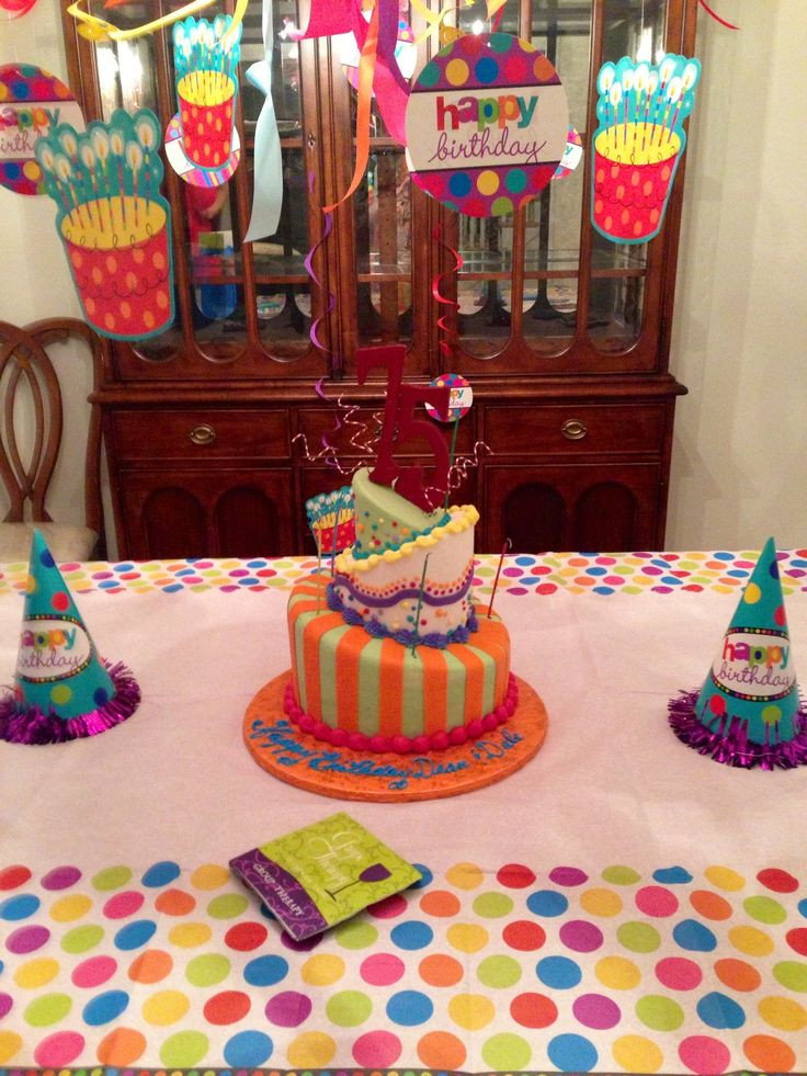 75th Birthday Party Decorations
 18 best images about 75th birthday Party ideas on