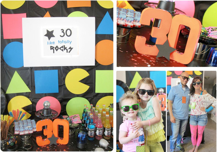 Best ideas about 80s Birthday Party Ideas For Adults
. Save or Pin Kara s Party Ideas 80 s Rock Star Neon Rocks Adult Teen Now.