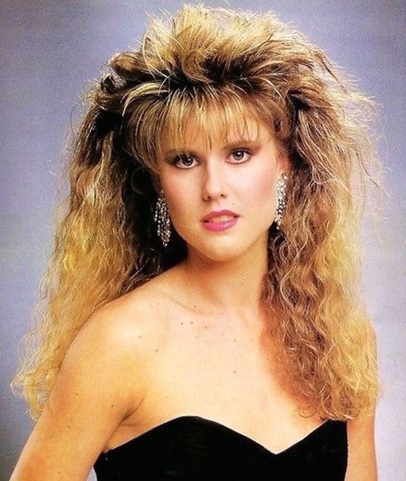 80S Female Hairstyles
 Crimped Hair Is Fully ing Back Whether You Like It Not