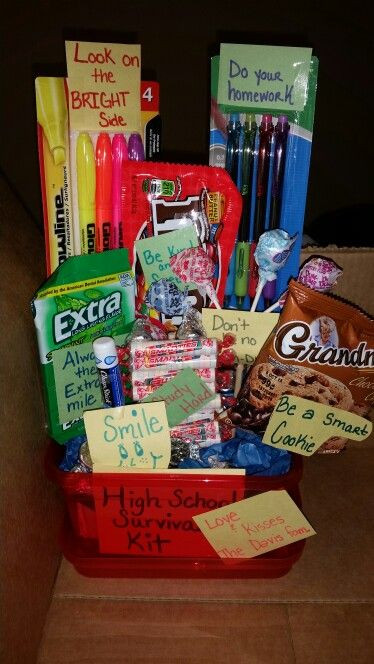 8Th Grade Girl Graduation Gift Ideas
 25 best ideas about Highschool Survival Kit on Pinterest