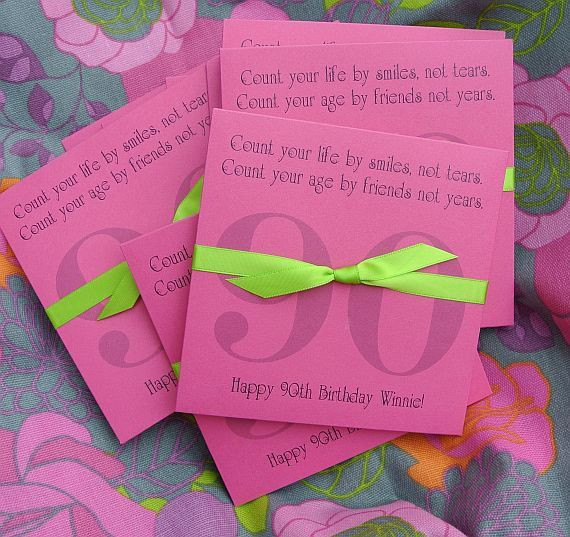 90th Birthday Party Favors
 1000 ideas about 90th Birthday Decorations on Pinterest
