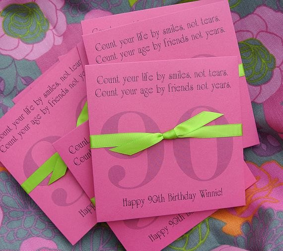 90th Birthday Party Favors
 Party Favors 90th Birthday by abbey and izzie designs