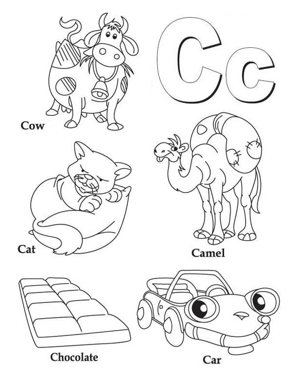 A B C Coloring Books
 Letter C Coloring Pages Bestofcoloring