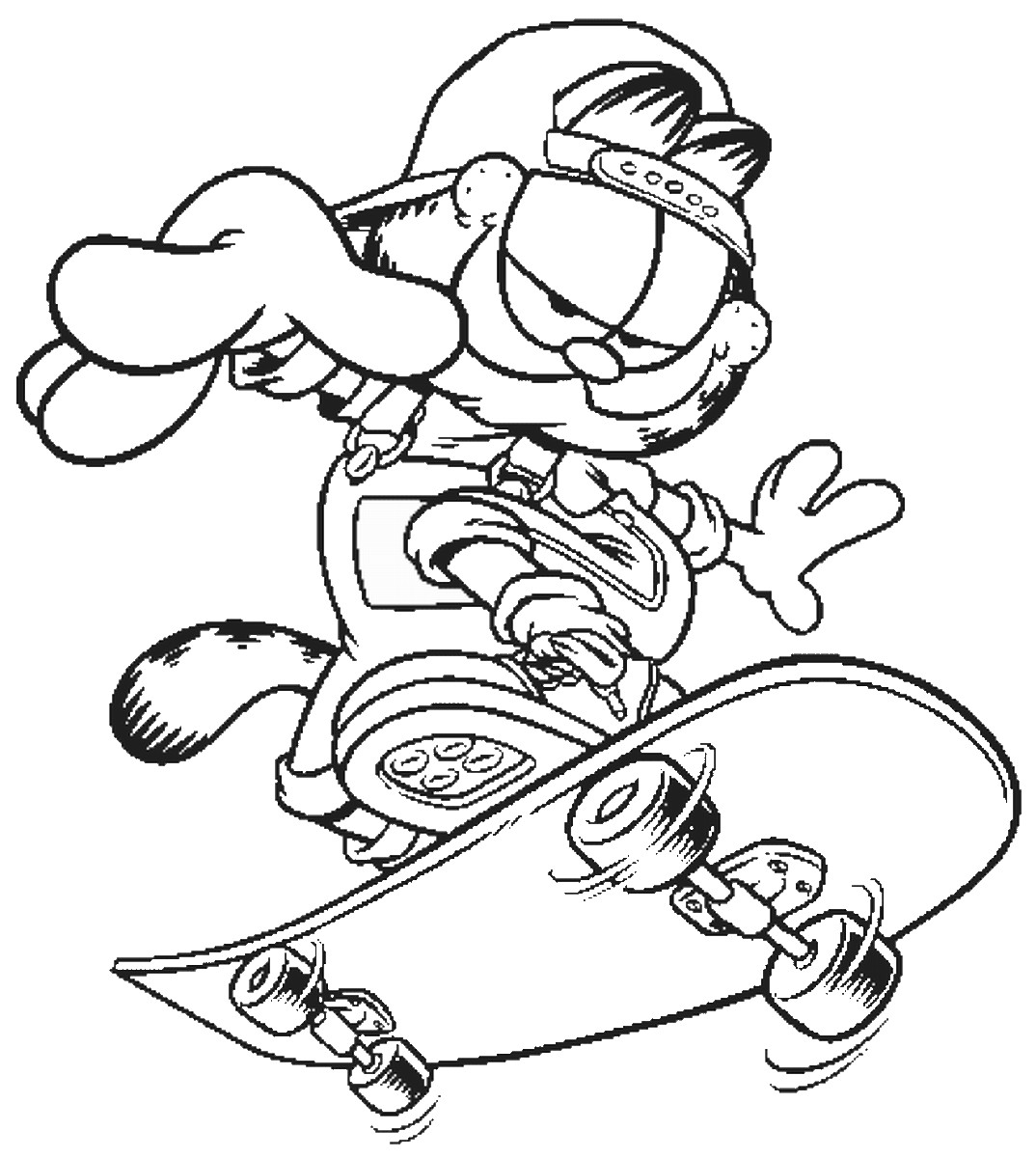 A Coloring Book
 Garfield Coloring Pages