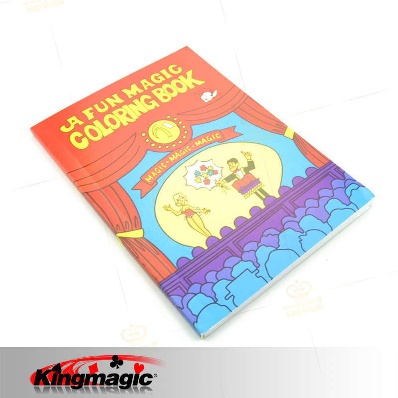 A Fun Magic Coloring Book
 A Fun Magic Coloring Book Small Size Magic Tricks Best