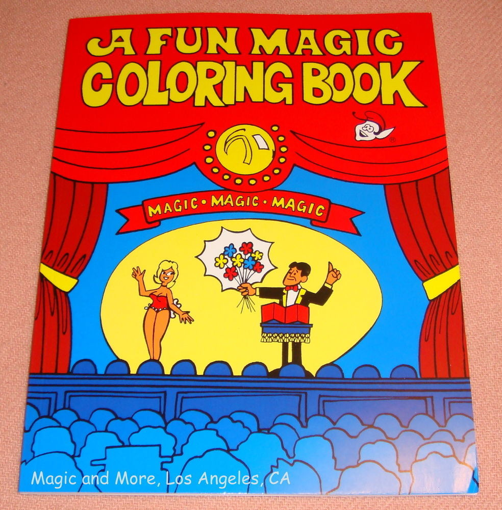 A Fun Magic Coloring Book
 Fun Magic Coloring Book Pocket Size Easy Shipping