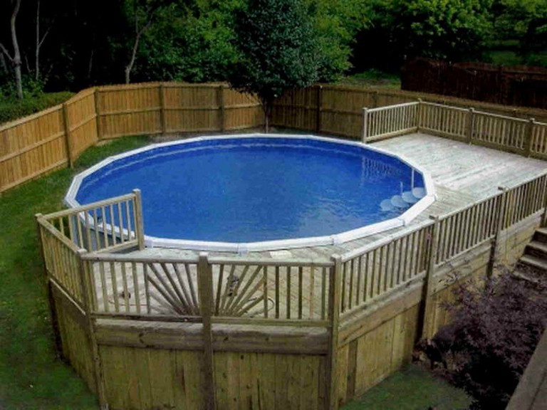 Best ideas about Above Ground Pool Deck
. Save or Pin Ground Pool Deck Ideas from Wood for Relaxation Area Now.