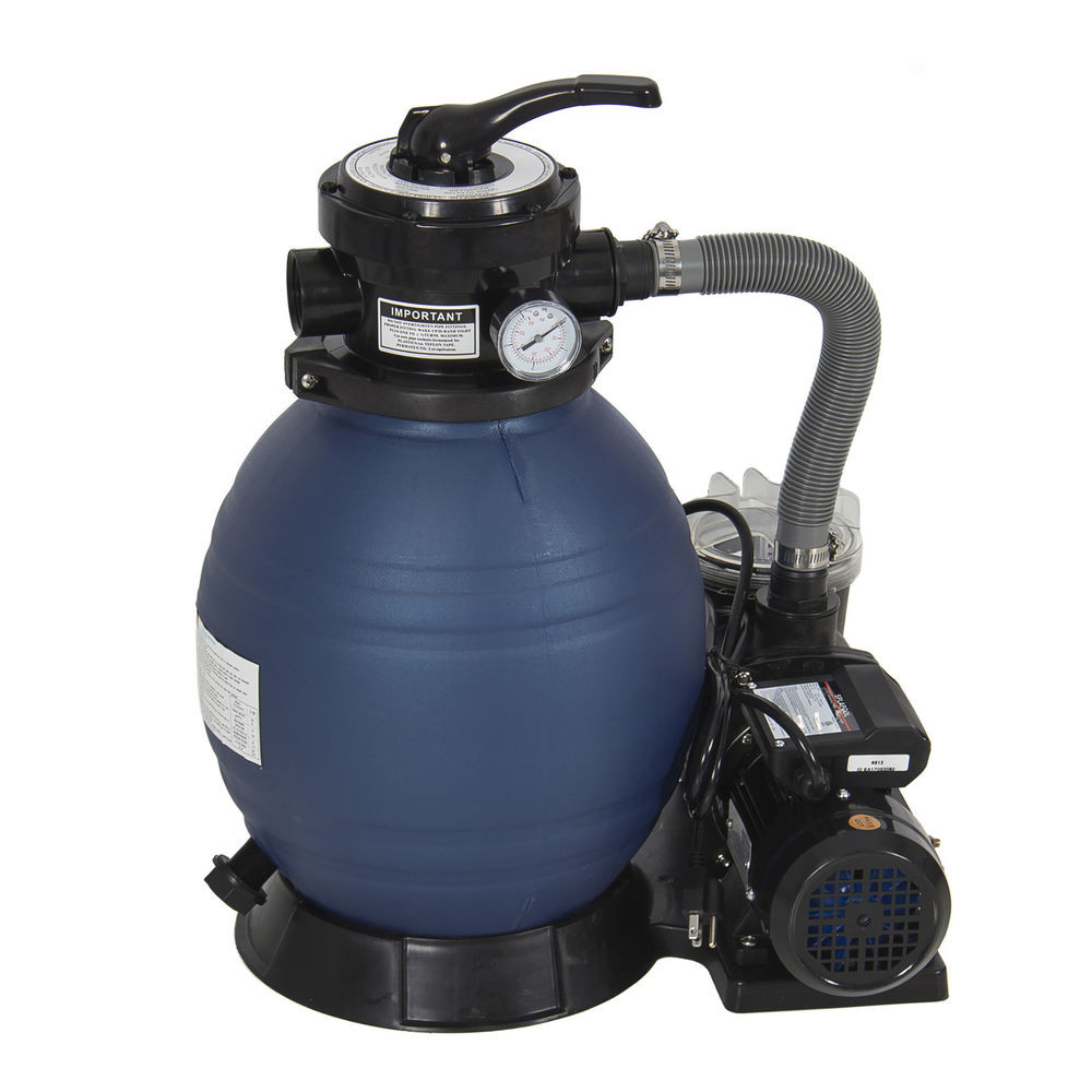 Best ideas about Above Ground Pool Filter
. Save or Pin Pro 2400GPH 13" Sand Filter Ground Swimming Pool Now.