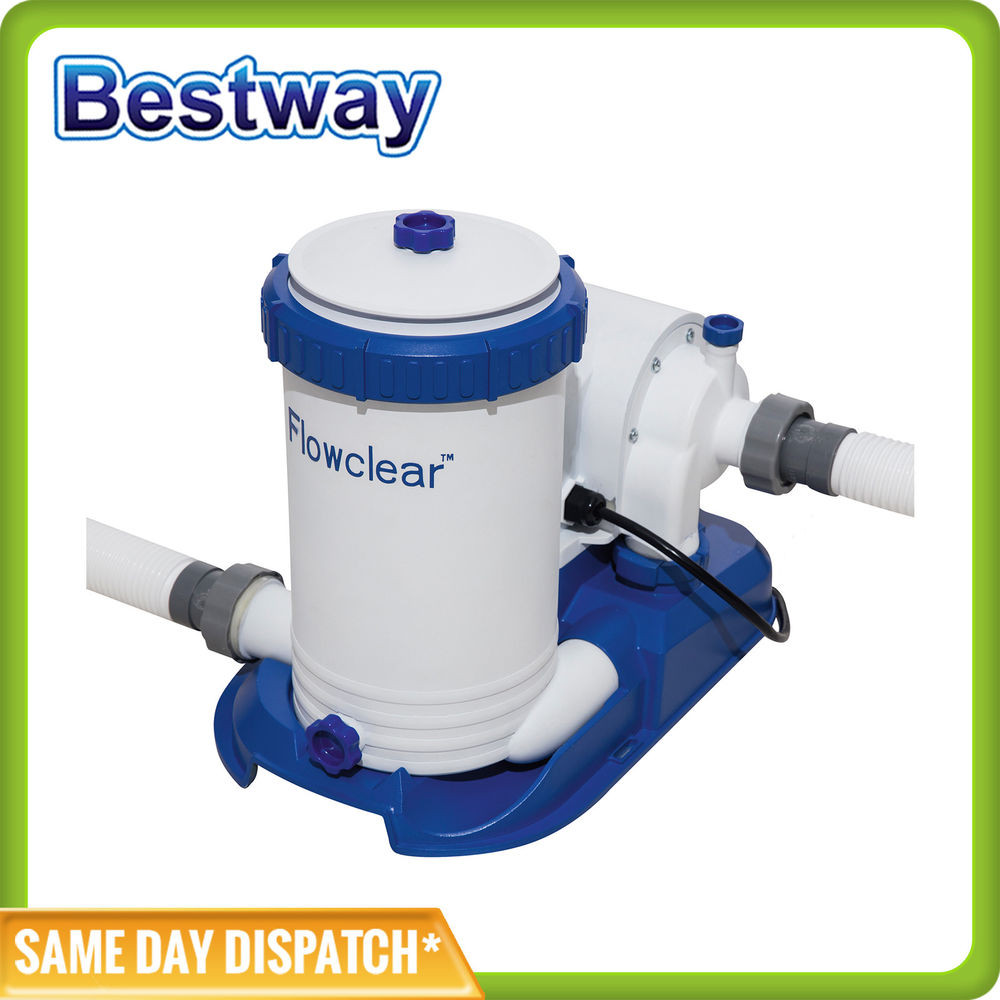 Best ideas about Above Ground Pool Filter
. Save or Pin 2500gal 9463L Bestway Flowclear Ground Pool Now.