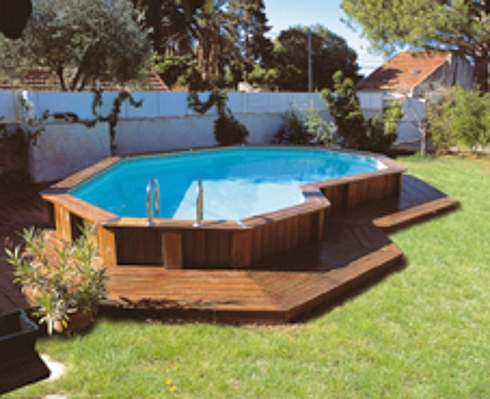 Best ideas about Above Ground Pools With Deck
. Save or Pin Pool & Backyard Designs Gorgeous Yet Safe Ground Now.