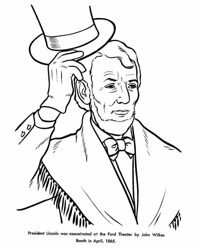 Abraham Lincoln Coloring Pages
 Abraham Lincoln Coloring Pages Best Coloring Pages For Kids