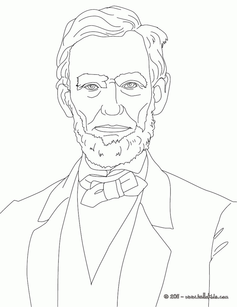 Abraham Lincoln Coloring Pages
 Abraham Lincoln Coloring Pages Printable Coloring Home