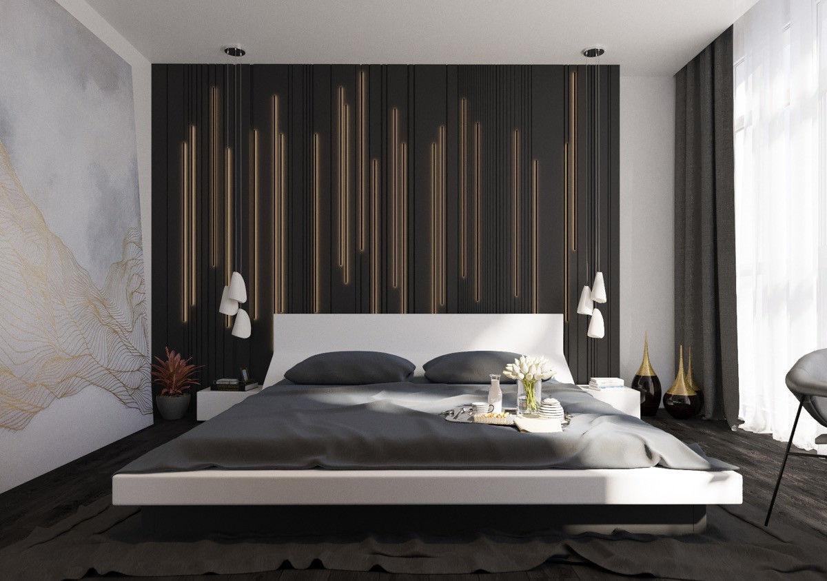 Best ideas about Accent Wall Ideas For Bedroom
. Save or Pin 44 Awesome Accent Wall Ideas For Your Bedroom Now.