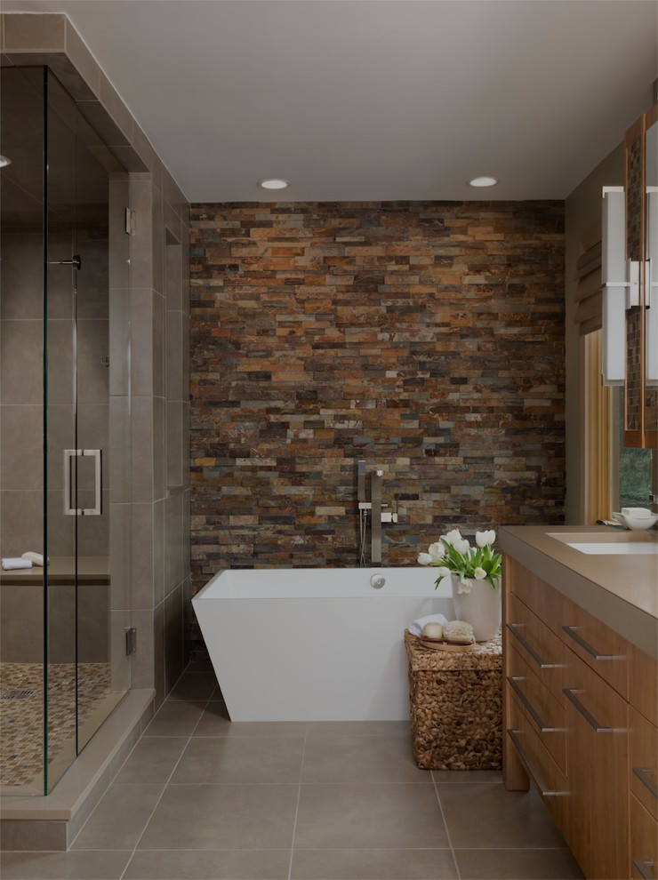 Best ideas about Accent Wall In Bathroom
. Save or Pin Accent Wall Ideas to Make Your Interior More Striking Now.