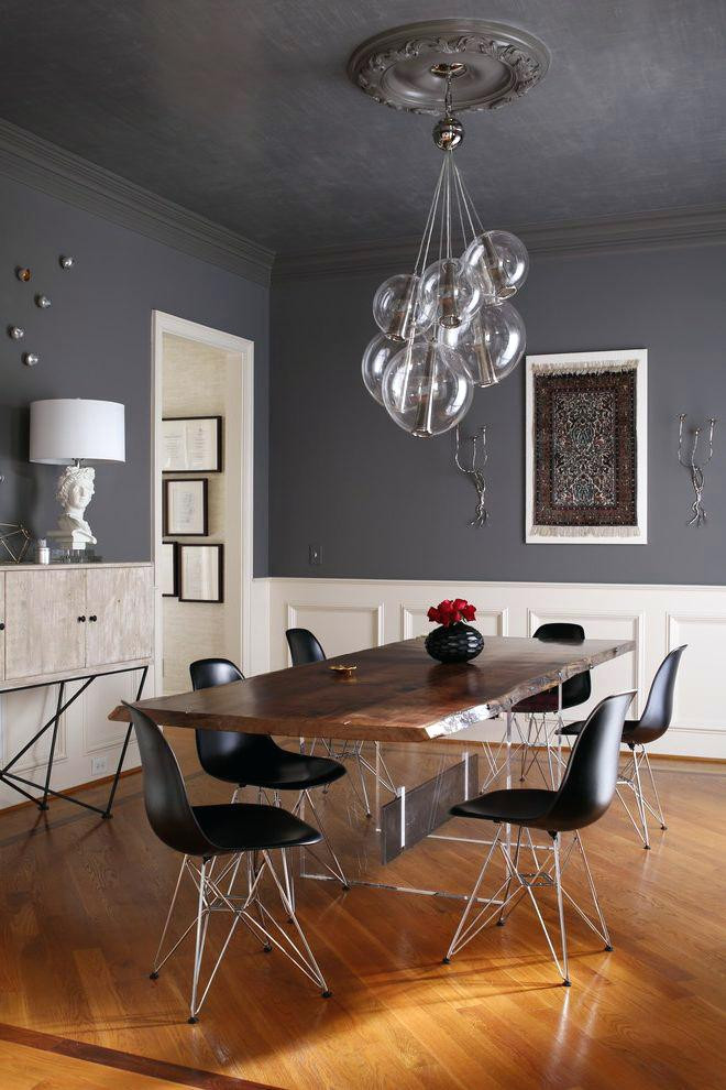 Best ideas about Accent Wall Table
. Save or Pin Dark Gray Dining Room Enlarge Dark Gray Dining Room Set Now.