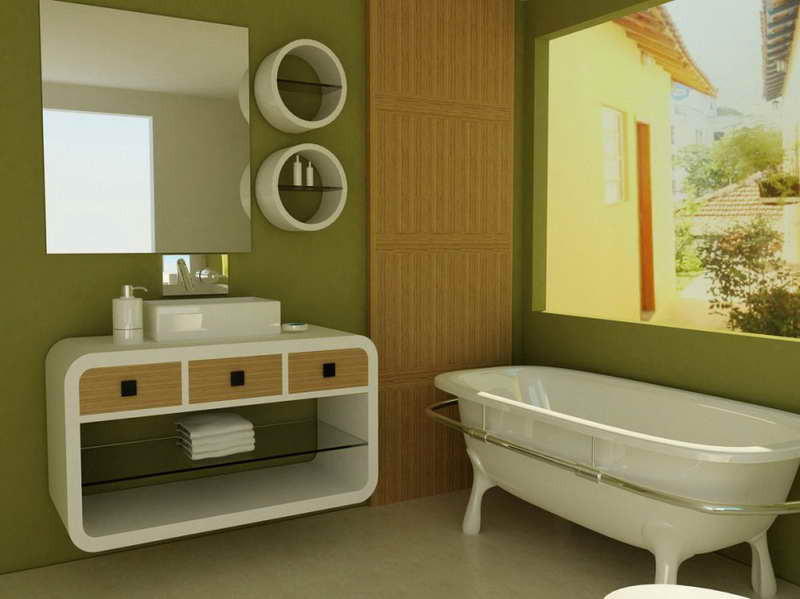 Best ideas about Accent Walls In Bathrooms
. Save or Pin 40 Creative Ideas for Bathroom Accent Walls Designer Mag Now.