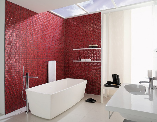 Best ideas about Accent Walls In Bathrooms
. Save or Pin 40 Creative Ideas for Bathroom Accent Walls Designer Mag Now.