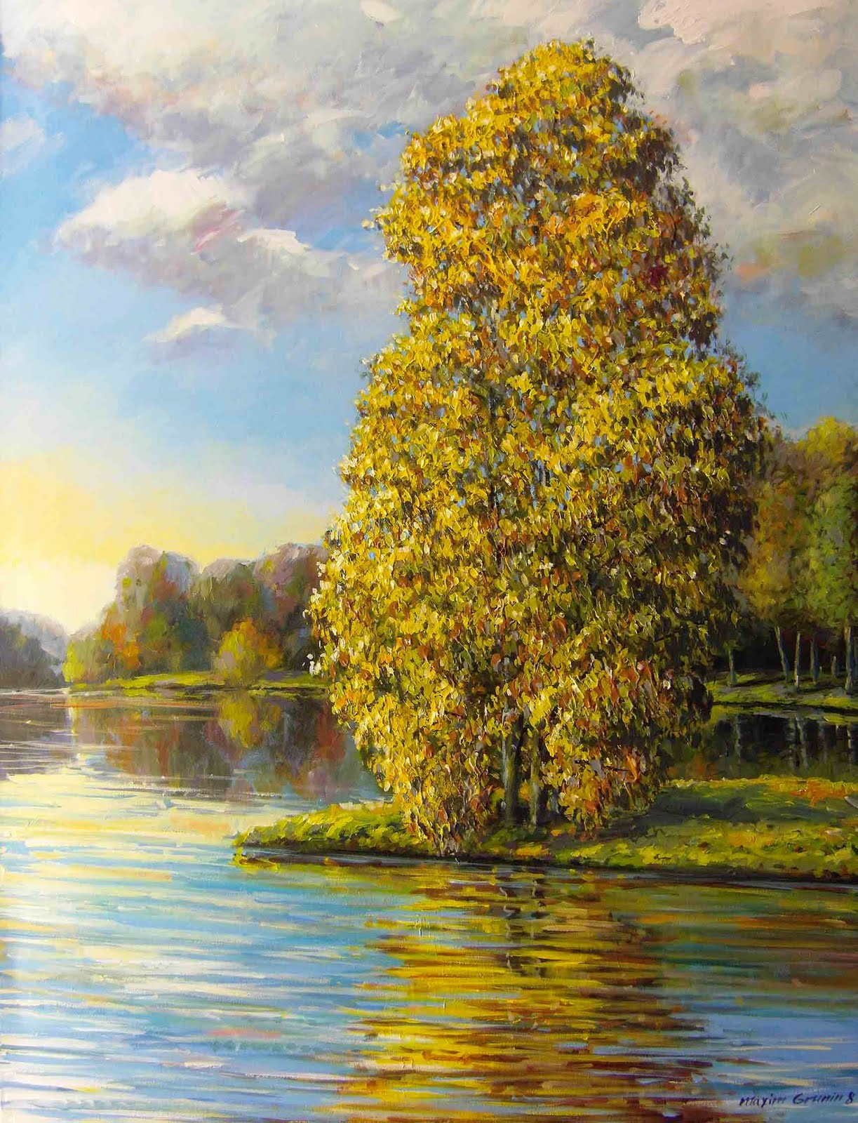 Best ideas about Acrylic Landscape Paintings
. Save or Pin Maxim Grunin Drawing & Painting Landscape paintings 2010 Now.
