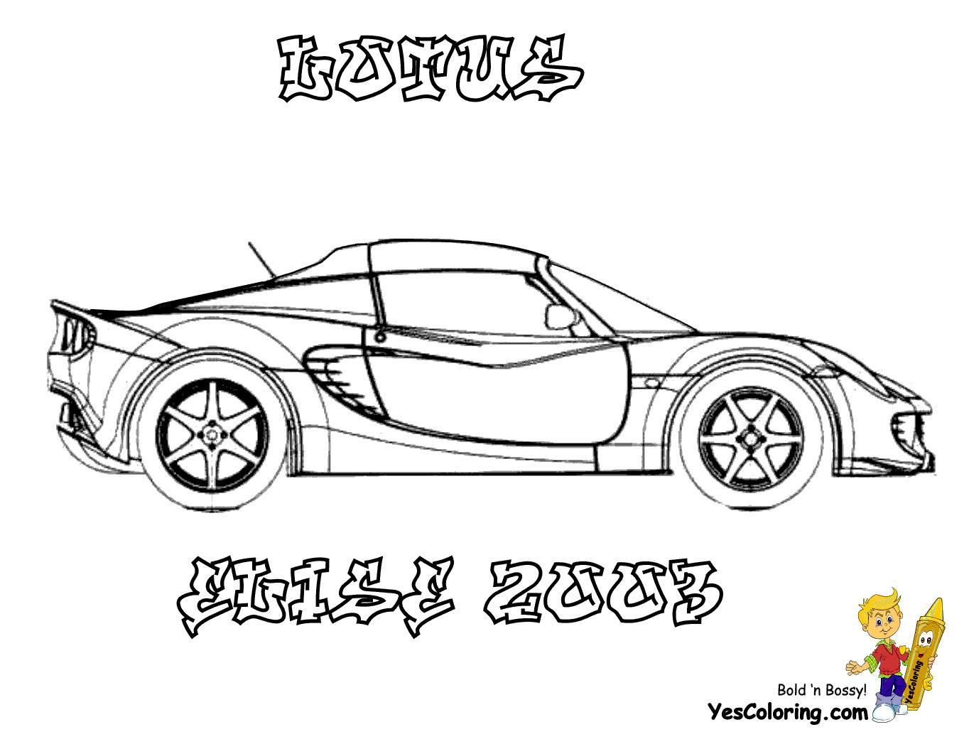 Addition Coloring Sheets For Boys Cars
 Powerful Car Printables Free Kids Printables