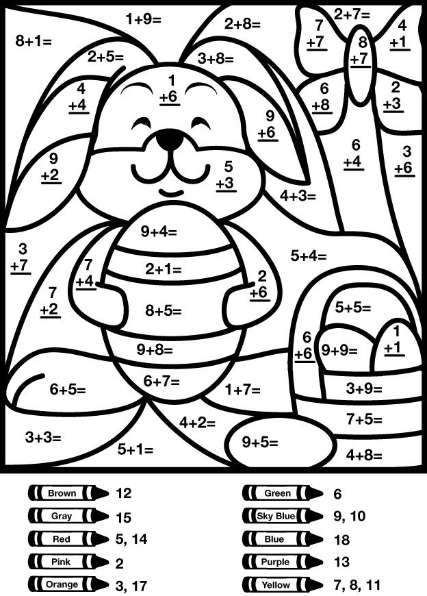 Addition Coloring Sheets For Boys
 Math Coloring Pages Best Coloring Pages For Kids