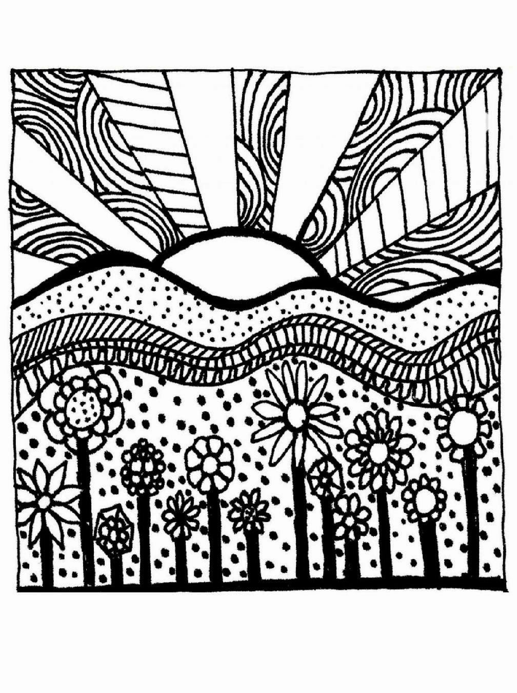 Adult Adult Coloring Books
 Free Printable Abstract Coloring Pages For Adults Free