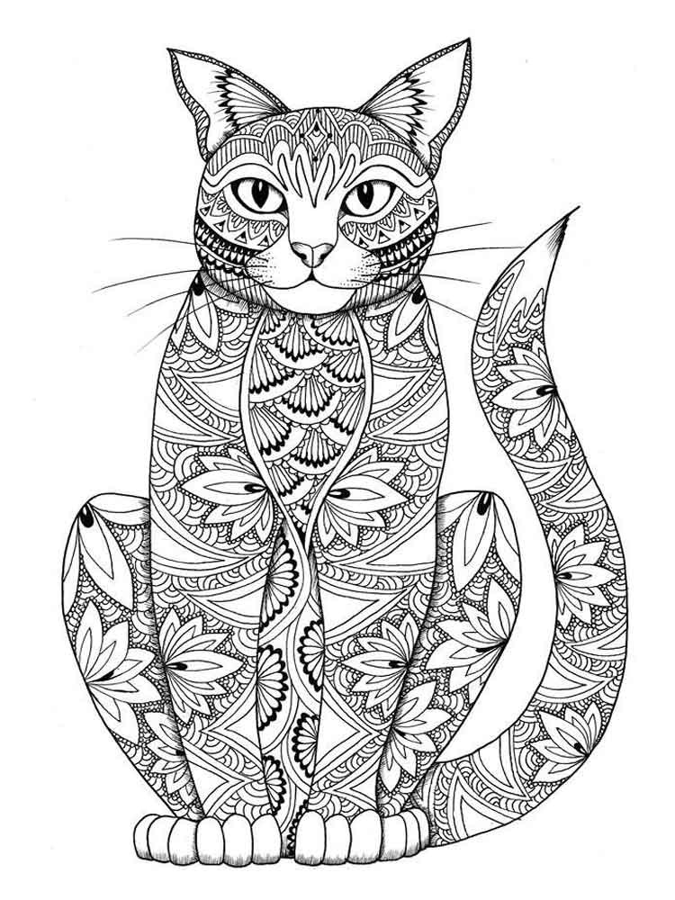 Adult Coloring Book Animals
 Animals coloring pages for Adults Free Printable Animals