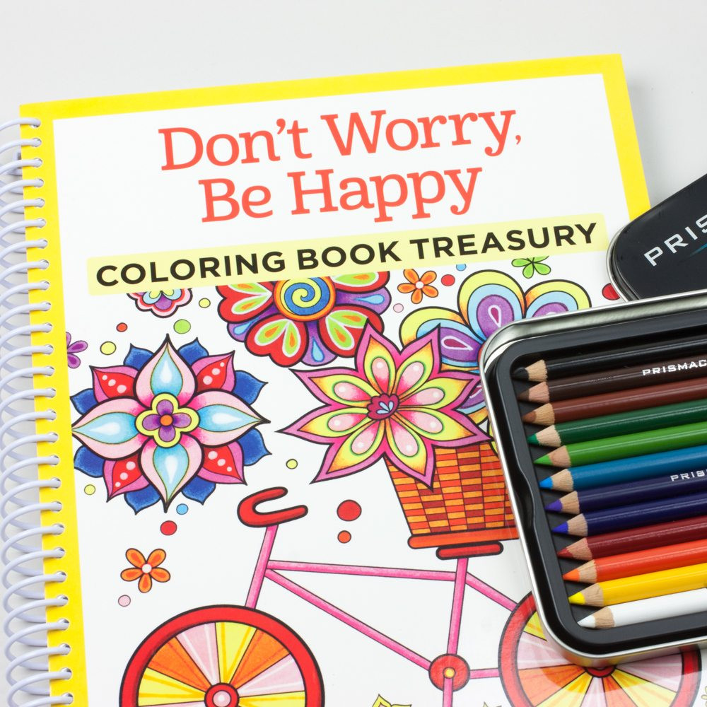 Adult Coloring Book Kit
 Adult Coloring Book Kit with Prismacolor 12 colored