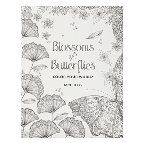 Adult Coloring Book Kit
 Adult Coloring Book Kit – Blossoms & Butterflies Mandalas