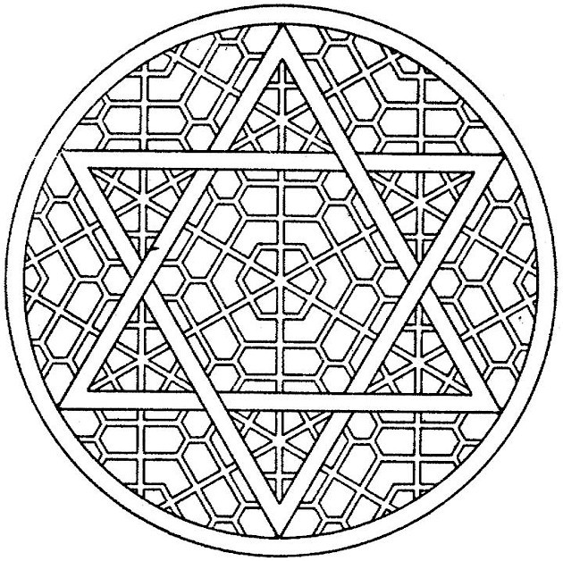 Adult Coloring Book Pages Geometric
 41 Awesome and Free Geometric Coloring Pages for Adults