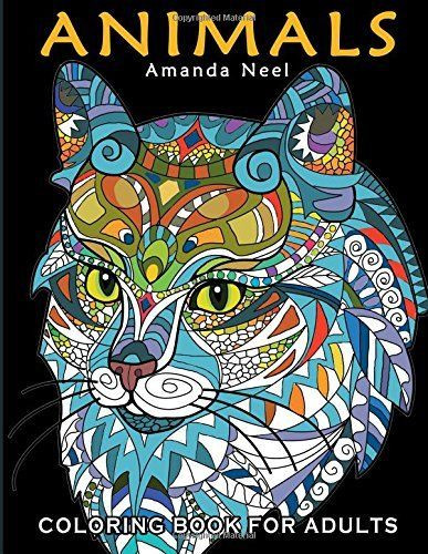 Adult Coloring Book Stress Relieving Animal Designs
 Adult Coloring Book Animal Designs Art Patterns Relaxing