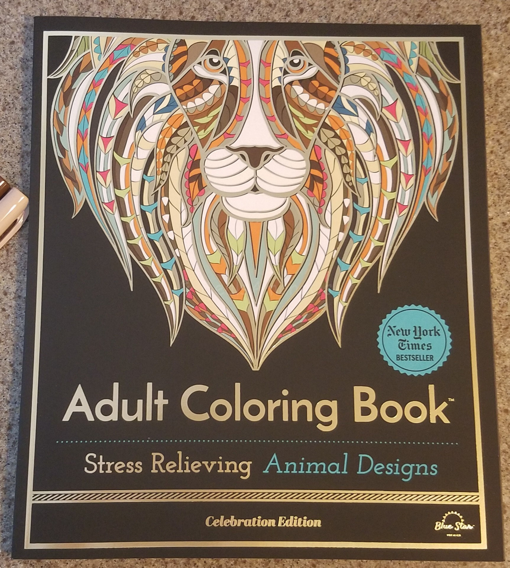 Adult Coloring Book Stress Relieving Animal Designs
 DealsAmongUs