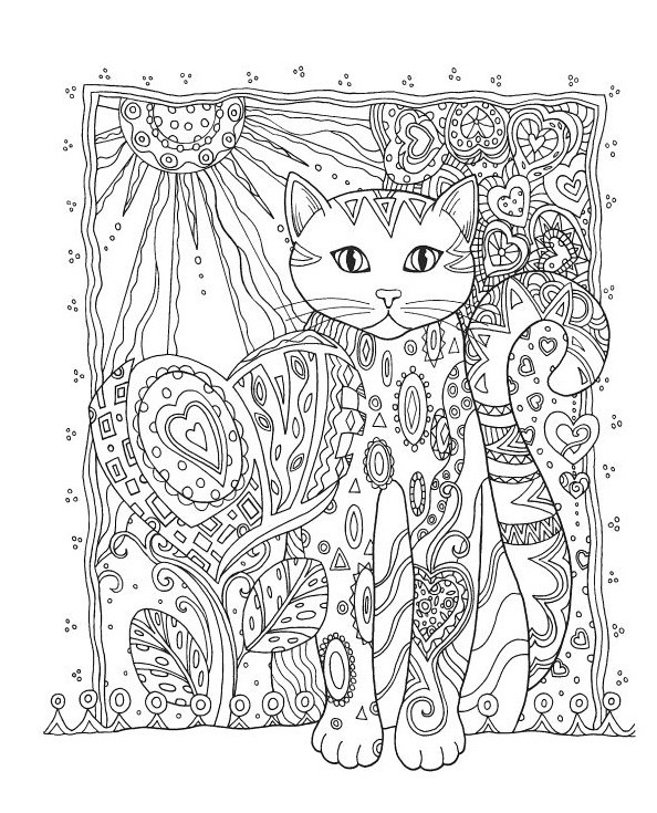 Adult Coloring Books Cats
 Animal Coloring Pages for Adults Best Coloring Pages For